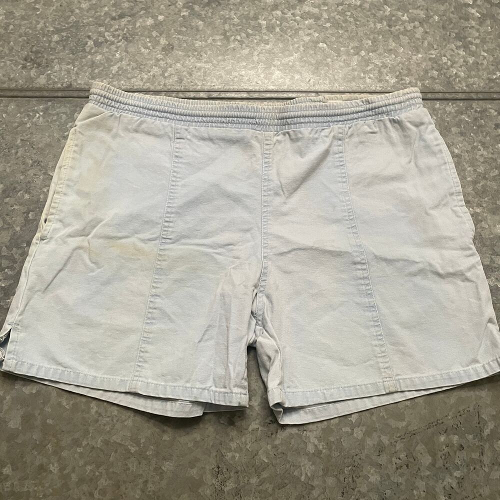 Vintage Off Shore 1988 Surf Shorts Mens Large 35 Blue Egypt Cotton 80s Beach